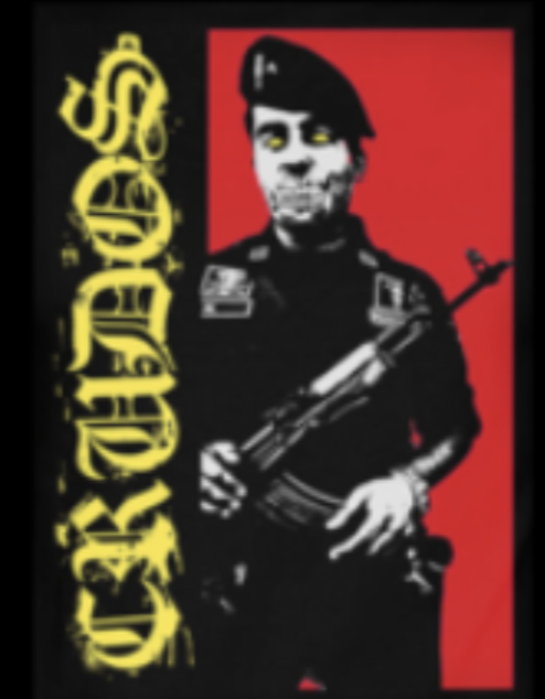 LOS CRUDOS - Solider - Patch